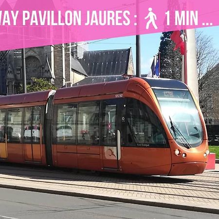 Tramway 12 Jaures Cosy Proche Gare Lägenhet Le Mans Exteriör bild