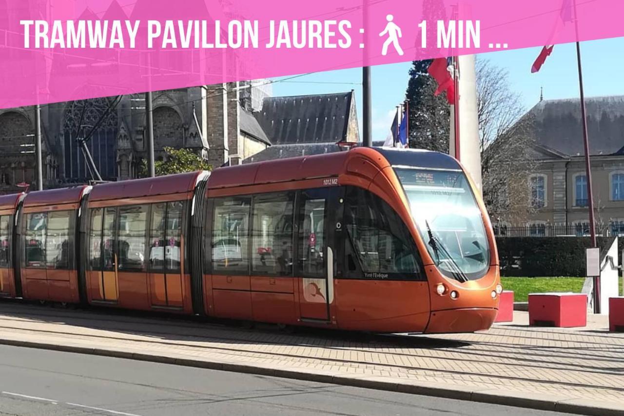 Tramway 12 Jaures Cosy Proche Gare Lägenhet Le Mans Exteriör bild