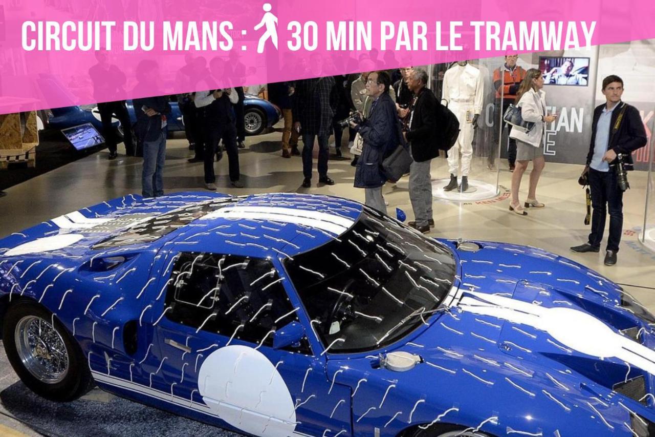 Tramway 12 Jaures Cosy Proche Gare Lägenhet Le Mans Exteriör bild